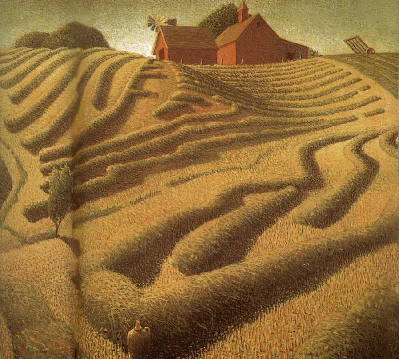 Grant Wood Make into Hay